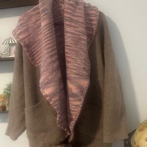 Anthropologie Reversible Cozy Cardigan